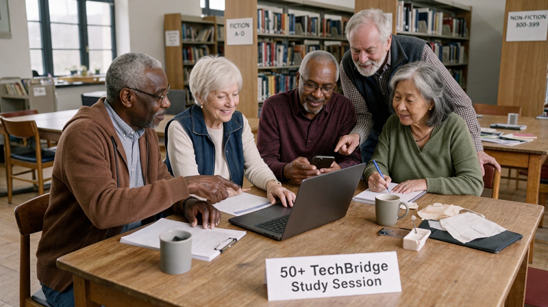 50+TechBridge Study Session for Tech Pioneers